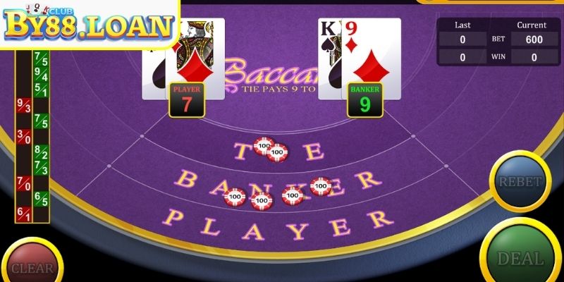 Loto Baccarat BY88 – Hướng Dẫn Cách Chơi Cho Người Mới 2 Thuật ngữ trong Loto Baccarat