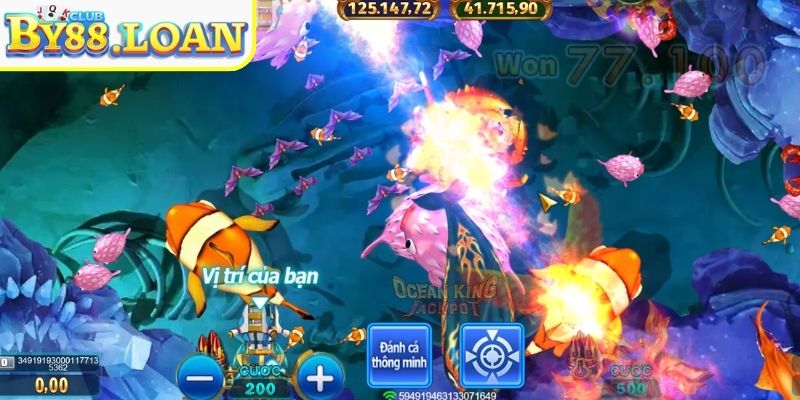 Đắm mình trong không gian Ocean King Jackpot BY88