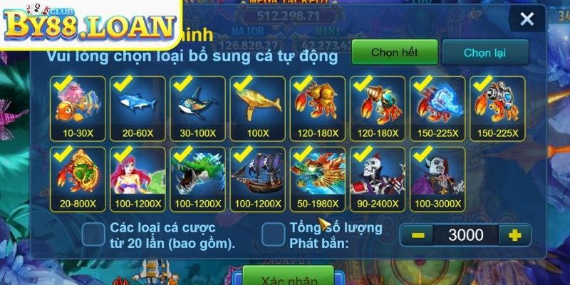 Hệ số trả thưởng cực lớn 
