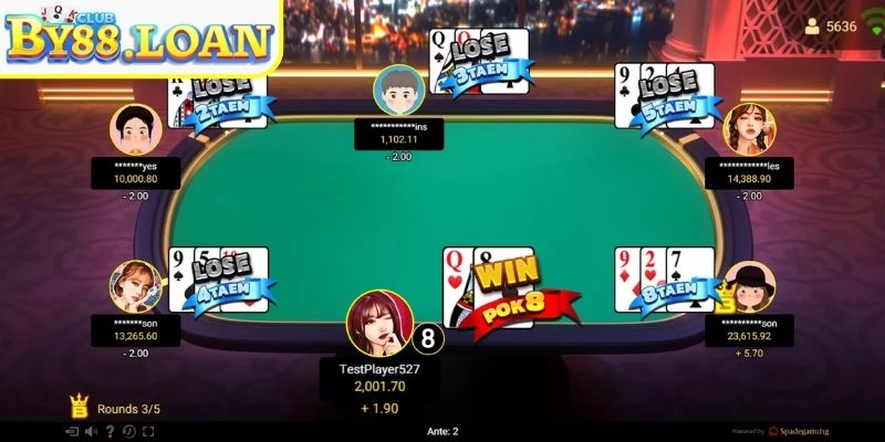 Chiến thuật chơi Pok Deng BY88