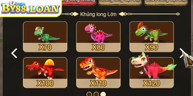 Săn Khủng Long BY88 – Khám Phá Thử Thách Đại Dương Tiền Sử 3 Hệ thống sinh vật đặc biệt có trong loại hình giải trí